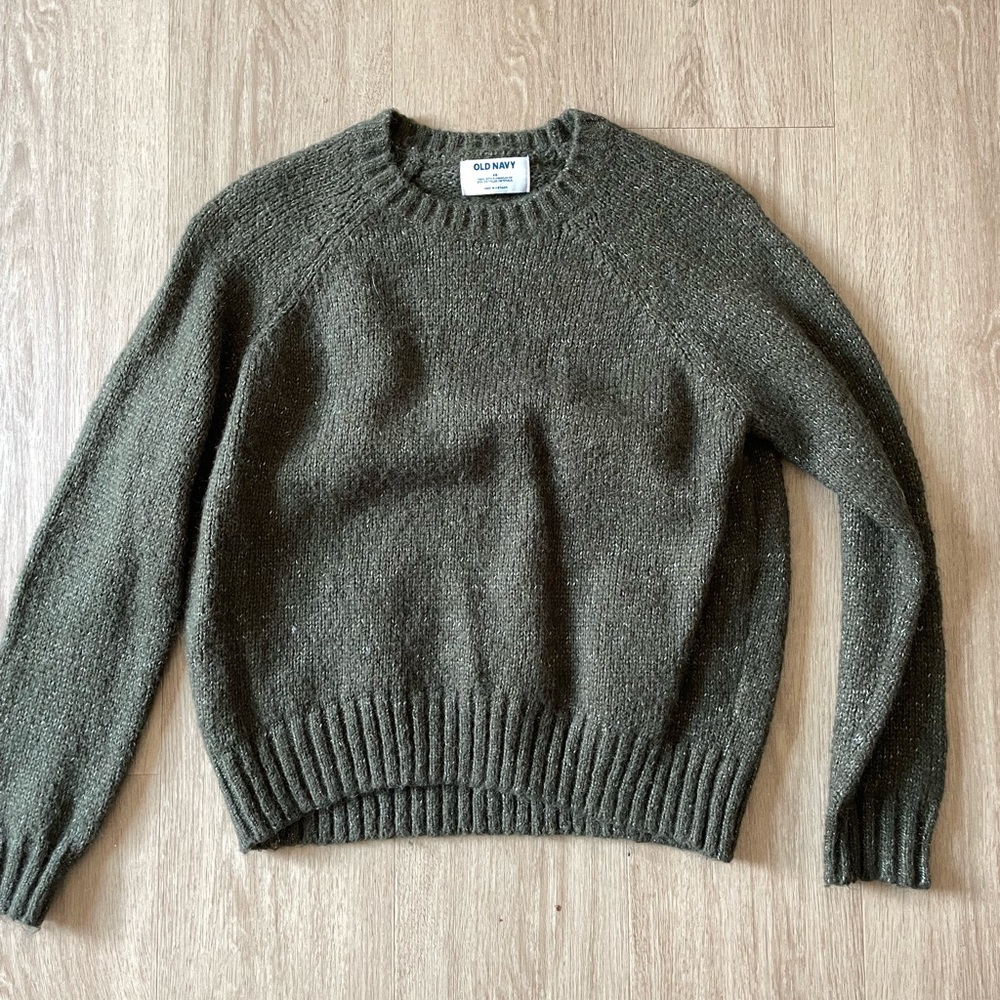 Green sweater